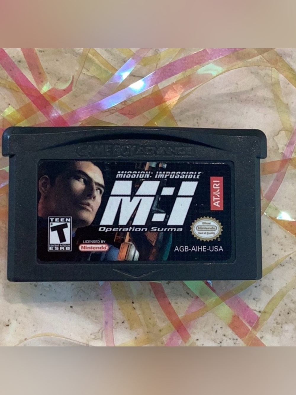 Mission Impossible Operation Surma Nintendo Gameboy Advance Game GBA Tested